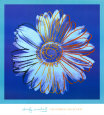 Margarita, ca. 1982 (azul sobre azul) Lámina por Andy Warhol