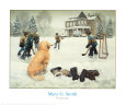 The Spectator Art Print by Mary G. Smith