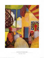 Bazar 1914 Reproduction d'art par Auguste Macke