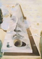 Apparition of the Visage of Aphrodite of Cnide in a Landscape (Dali) Posters