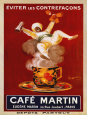 Cafe Martin 1921 Art Print by Leonetto Cappiello