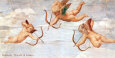 The Triumph of Galatea, 1511 (detail) Lámina por Raphael