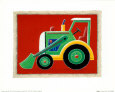 Digger Art Print by Simon Hart