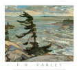 Tempête en baie Georgienne Reproduction d'art par Frederick Varley