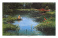 Après-midi de détente Reproduction d'art par Peter Ellenshaw