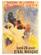 Theatre De L'opera Lámina por Jules Chéret