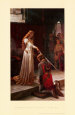The Accolade, 1901 Art Print by Edmund Blair Leighton