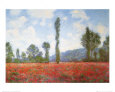 Field of Poppies Art Print by Claude Monet