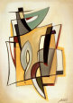 City Dynamics IV Kunstdruck von Alfred Gockel