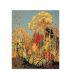 Autumn Orillia Art Print by Franklin Carmichael