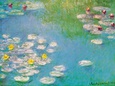 Water Lilies, c.1908 (detail) Art Print by Claude Monet