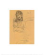 Mère et enfant Reproduction d'art par Pablo Picasso