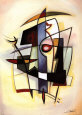 City Dynamics III Art Print by Alfred Gockel