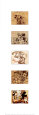 Collection de croquis avec Mickey Minnie et Pluto - ©Disney Reproduction d'art