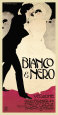 Bianco & Nero Kunstdruck von Marcello Dudovich