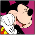 Mickey Maus Kunstdruck
