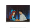 Kiss the Girl Art Print