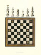 Echiquier I Reproduction d'art