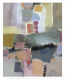 Arte abstracto en tonos pastel (arte decorativo) Pósteres