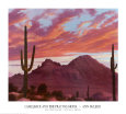 Camelback y The Praying Monk Lámina por Ann Mcleod