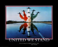 Patriotic United We Stand Art Print