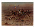 Stolen Horses Art Print by Charles Marion Russell