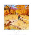 Tendres souvenirs Reproduction d'art par Norman Rockwell