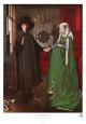 Le marriage de Giovanni Arnolfini Reproduction d'art par Jan van Eyck