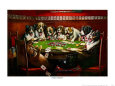 Poker Sympathy Art Print by Cassius Marcellus Coolidge