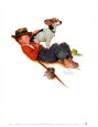 Aventuriers entre deux aventures Reproduction d'art par Norman Rockwell