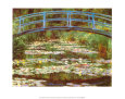 Japanese Bridge Art Print by Claude Monet