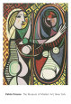 Girl Before a Mirror (Picasso) Poster