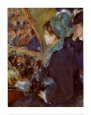 At the Theatre Stampa artistica di Pierre-Auguste Renoir
