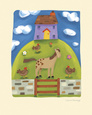 Granja púrpura Lámina por Sophie Harding