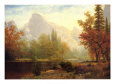Half Dome, Yosemite Impressão artística por Albert Bierstadt