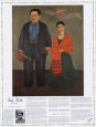 Masterworks of Art - Frida Kahlo and Diego Rivera Art Print by Frida Kahlo