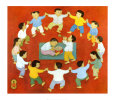 Children (Decorative Art) Posters