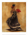 Flamenco Dancer II Art Print by Caroline Gold