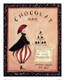 Chocolat, Paris Lámina por Katharine Gracey