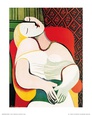 Le rêve Reproduction d'art par Pablo Picasso