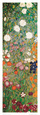 Jardín de flores (detalle) Lámina por Gustav Klimt