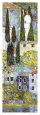 Chiesa a Cassone (detail) Art Print by Gustav Klimt