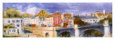 Le Pont A Chatu, (detail) Reproduction d'art par Pierre-Auguste Renoir