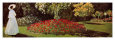 Frau im Garten, Sainte-Adresse (Monet) Poster