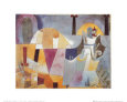Landscape with Black Columns Lámina por Paul Klee