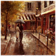 Street Scene Art Affiches