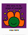 It's Okay to be Proud of Yourself Art Print by Todd Parr
