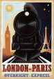 London-Paris Overnight Express Stampa artistica di Steve Forney