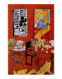 Large Red Interior, 1948 Art Print by Henri Matisse