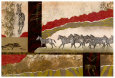 Cebras del Serengeti Lámina por Joseph Poirier